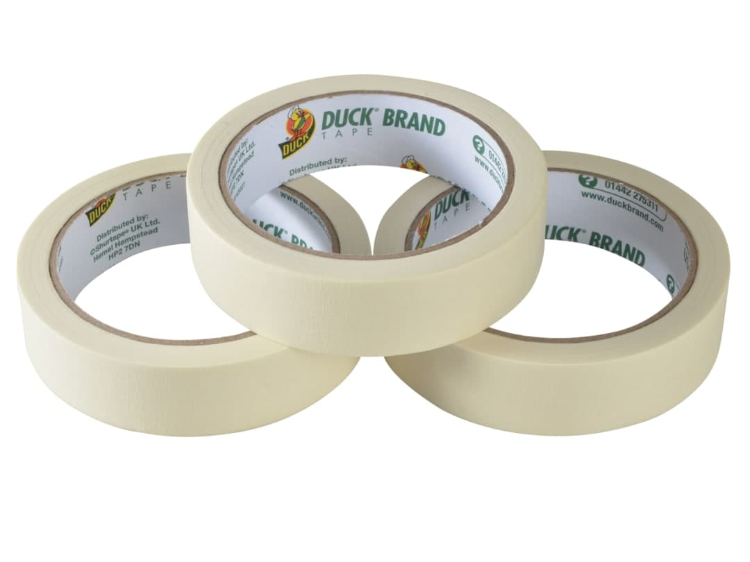 Shurtape All Purpose Masking Tape 25mm x 25m Triple Pack 260121 260121