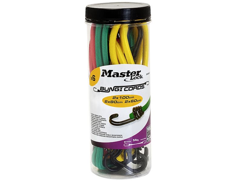 Master Lock 3107EURDAT Bungee Jar 12 Pieces