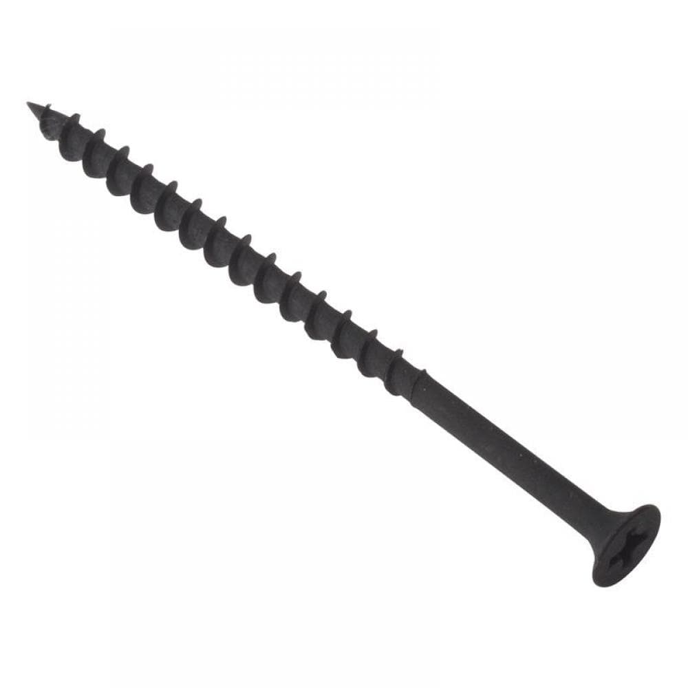 Forgefix 100DWS75BP Drywall Screw Phillips Bugle Head Sct Black Phosp 4.2 X 75Mm Box 100
