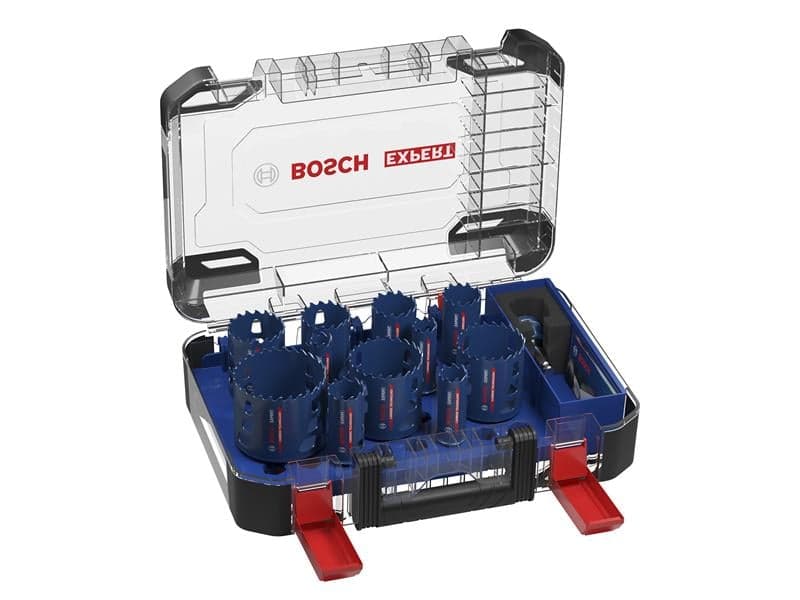 Bosch Powertool Accessories 2.608.901.908 Expert Multi Material Pc Plus Hole Saw Set 14 Piece