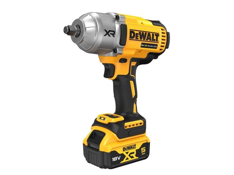 Dewalt DCF900P2T-GB Dcf900P2T Xr Brushless 1/2In High Torque Impact Wrench 18V 2 X 5.0Ah Li-Ion
