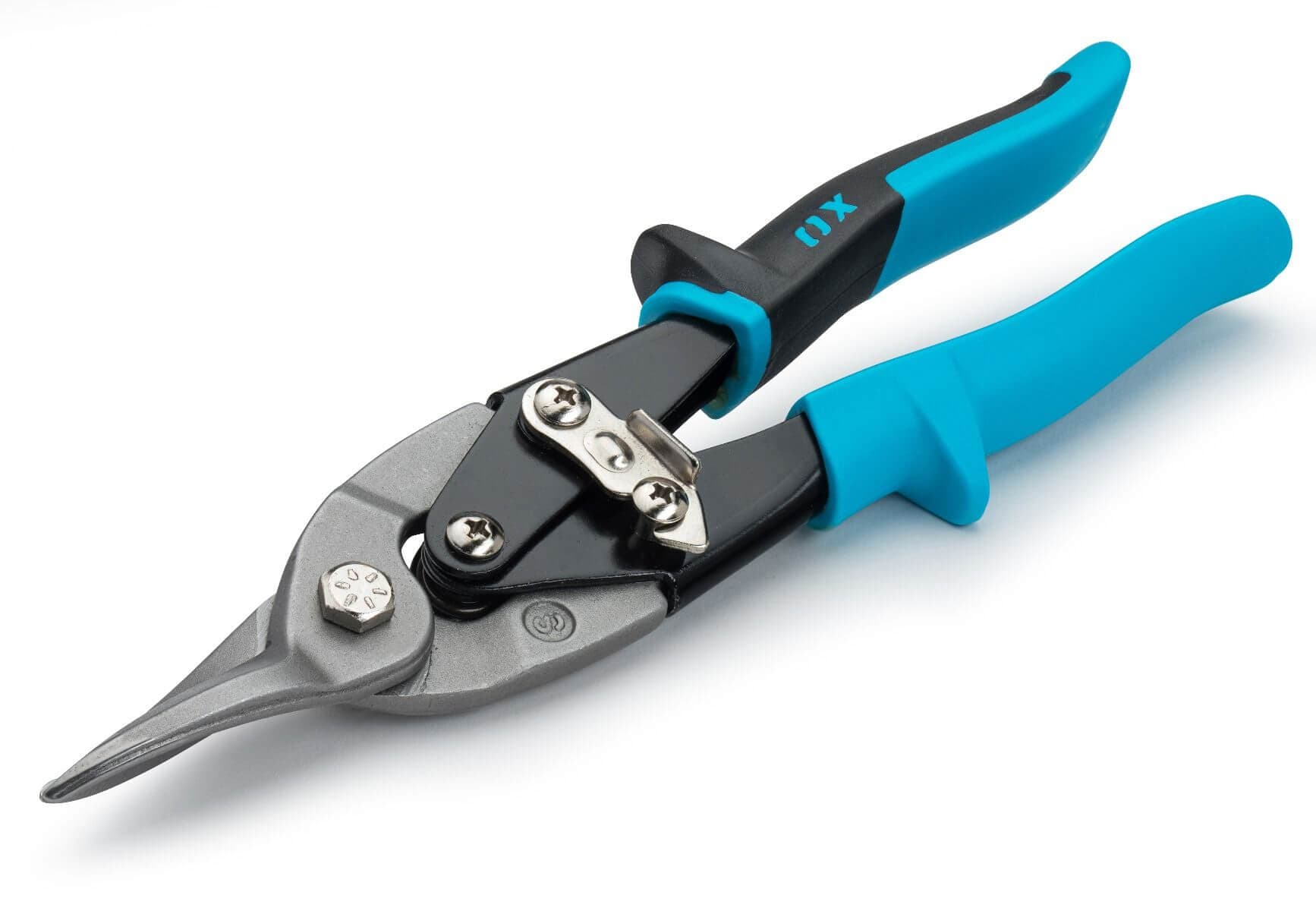 Ox Tools OX-T232901 Ox Trade Aviation Snips Straight Cut EA