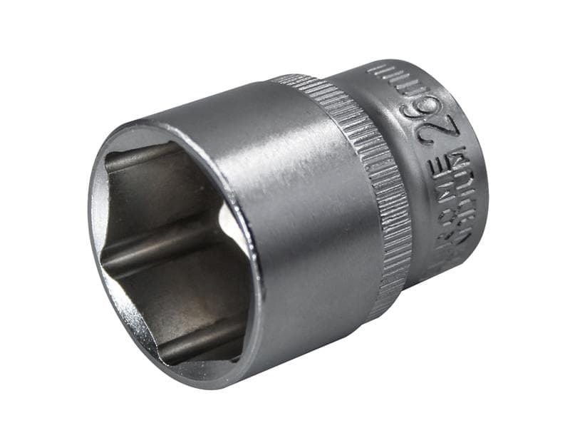 Faithfull FAISOC1226Q Hex Socket 1/2In Drive 26Mm