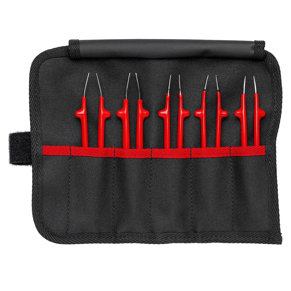 Knipex 92 00 04 Universal Tweezers Set Insulated 5 Parts Pk 5 26100