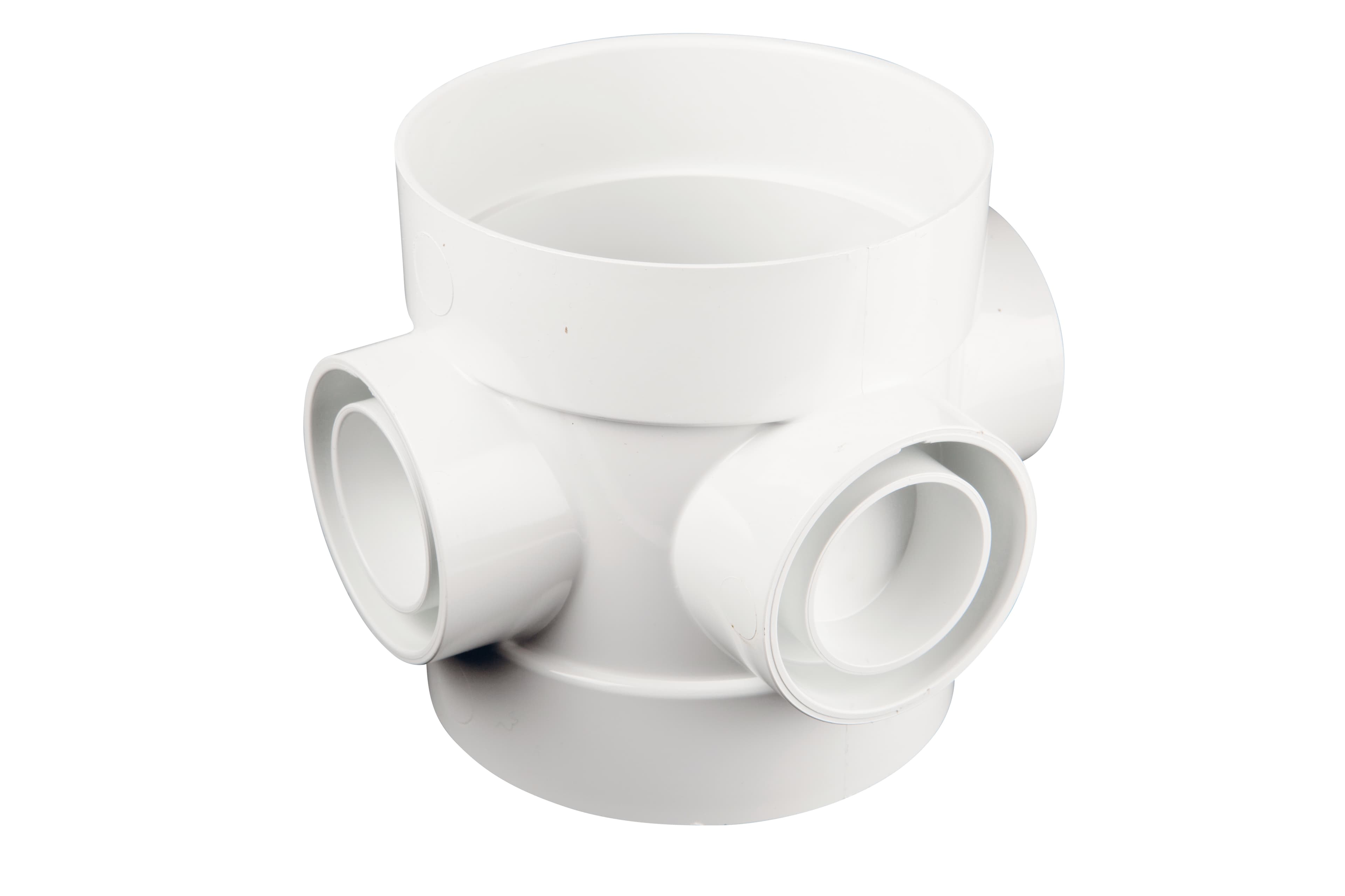 Osma Wavin OsmaSoil D/SW short bossed pipe 110mm white