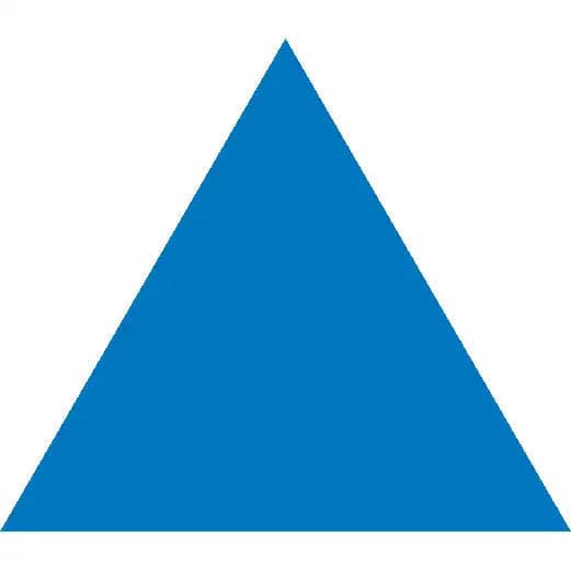Duct Identification Triangles (50 Triangles pre Pack)