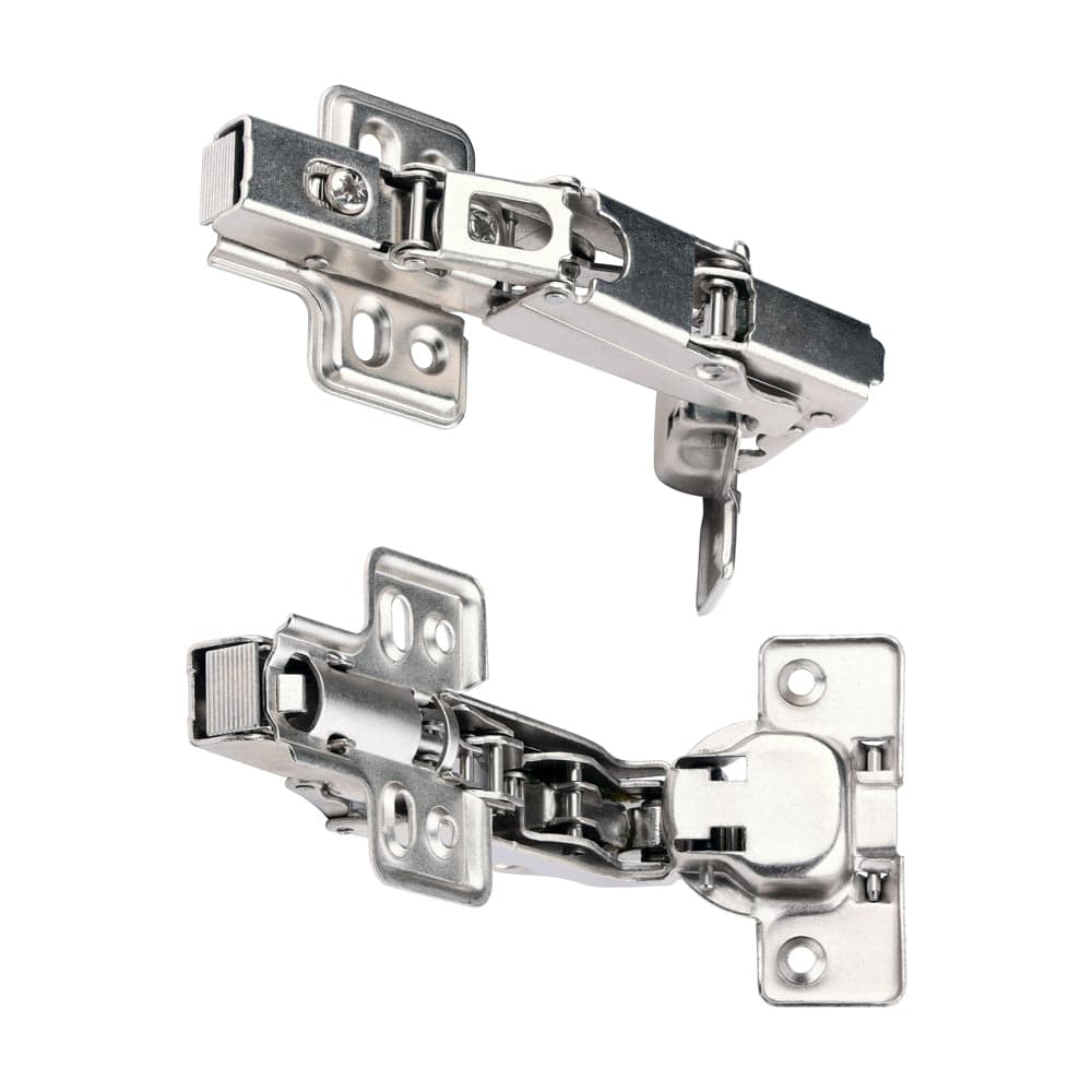 Clip-On Cabinet Hinges – Nickel – 170°
