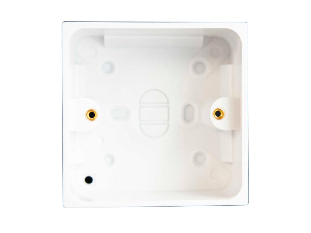 Dencon Pattress Box 1-Gang 25mm 8898NB