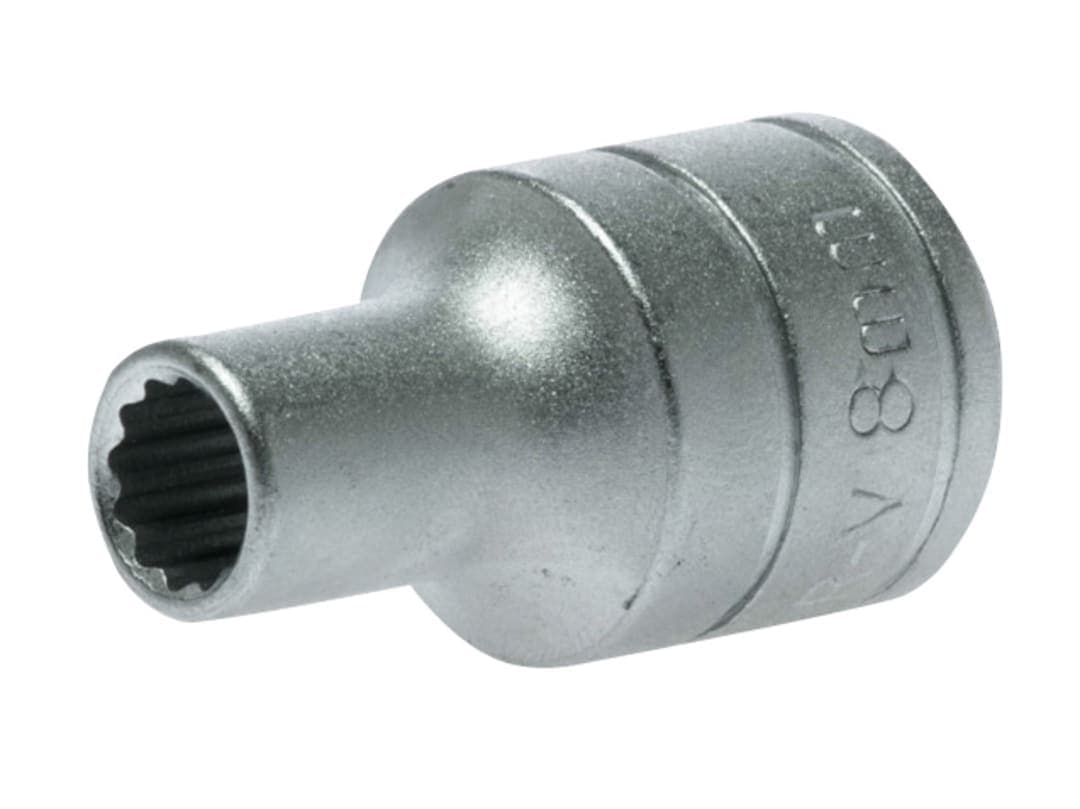 Teng Bi-Hexagon Socket 12-Point 1/2in Drive 8mm M120508-C