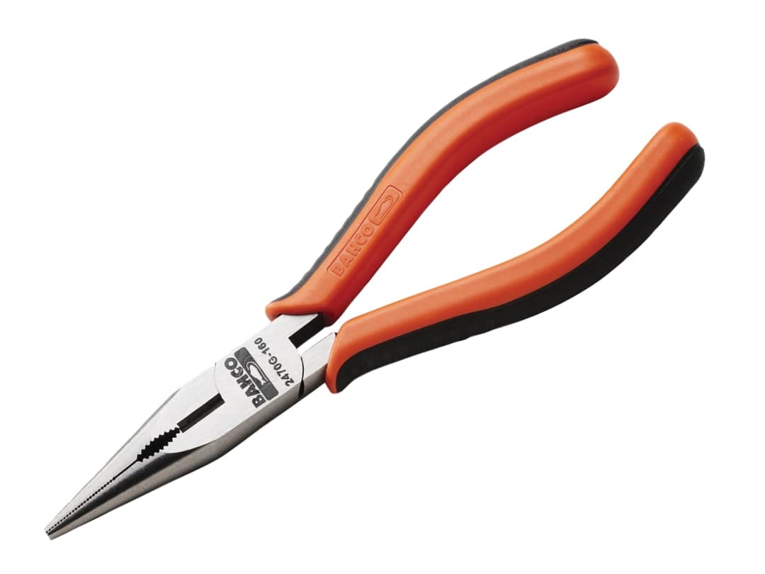 Bahco 2470G Snipe Nose Pliers 160mm (6.1/4in) 2470 G-160