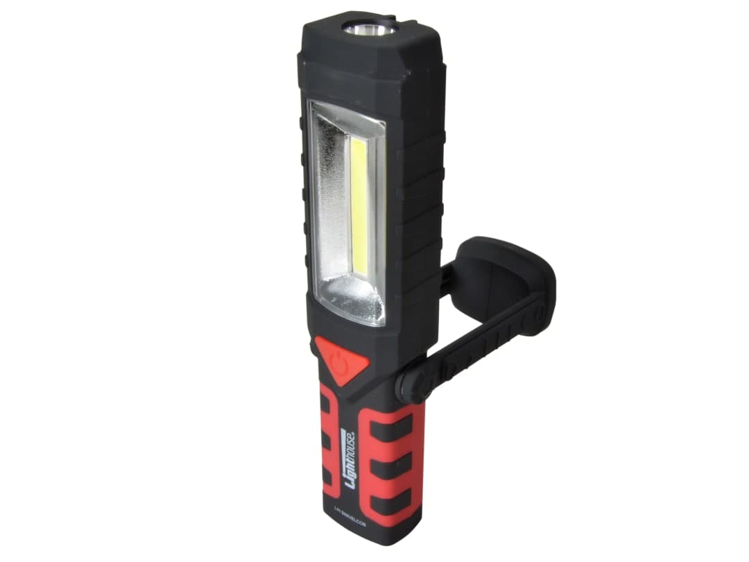 Lighthouse COB LED Swivel Base Torch 220 lumens HL-TC6055-1