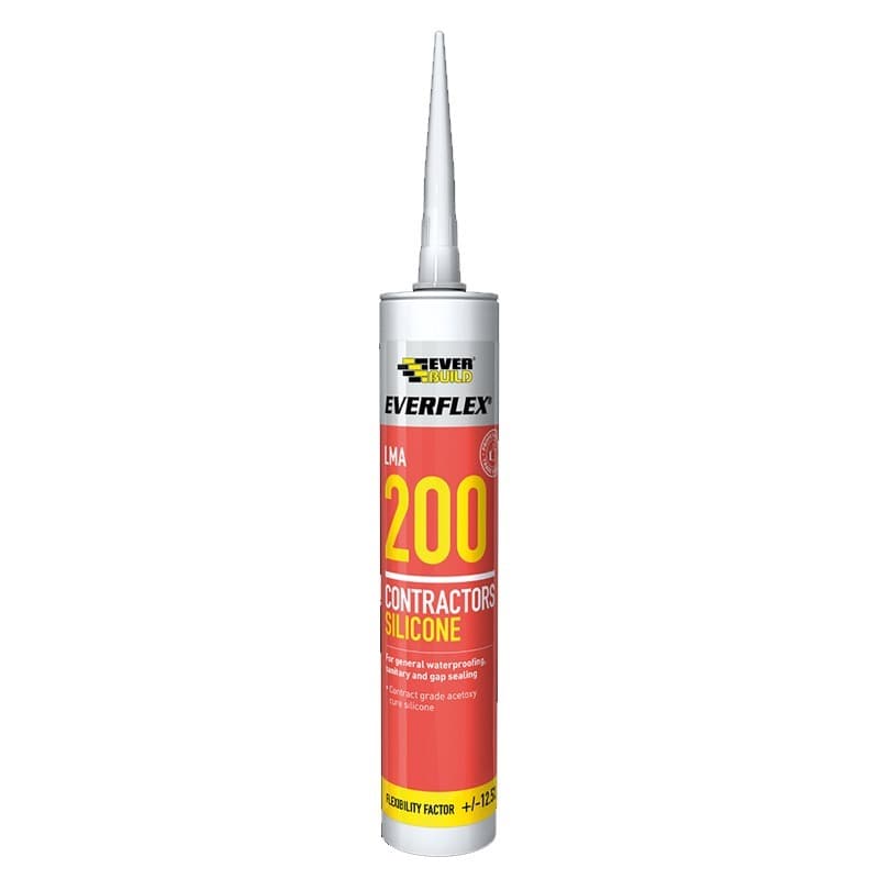 Silicon 200 Contractors Lma - 300ml Black