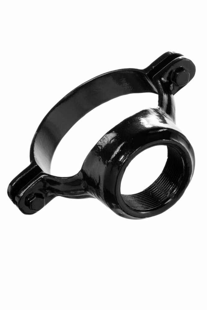 Push Fit Cast Iron Soil Strap On Boss with Gasket - 100mm