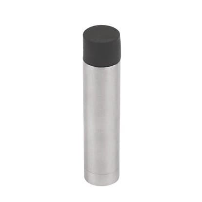 Wall-Mounted Projection Door Stop - 70mm - Pack of 2 - Satin Chrome