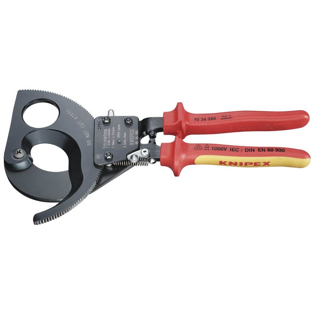 Knipex 57677 95 36 250 Vde Heavy Duty Cable Cutter 250Mm each