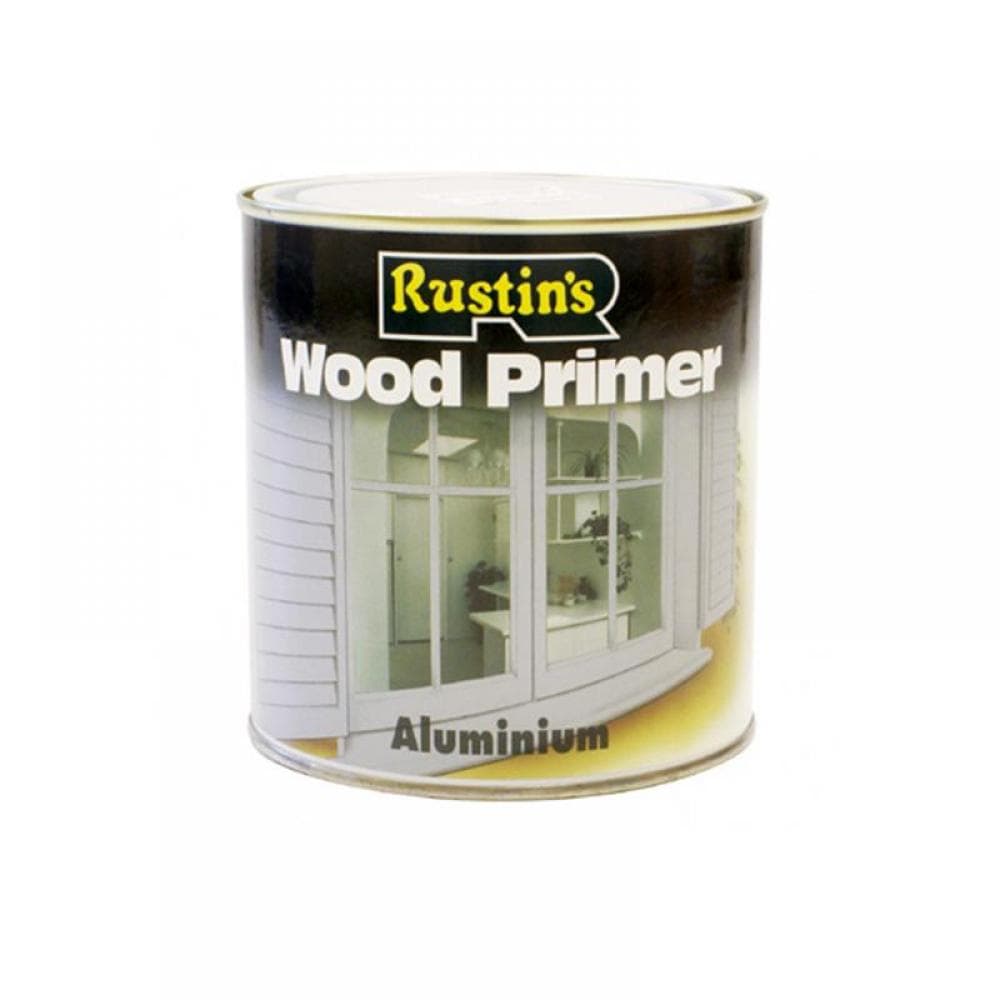 Rustins ALWP500 Aluminium Wood Primer 500Ml