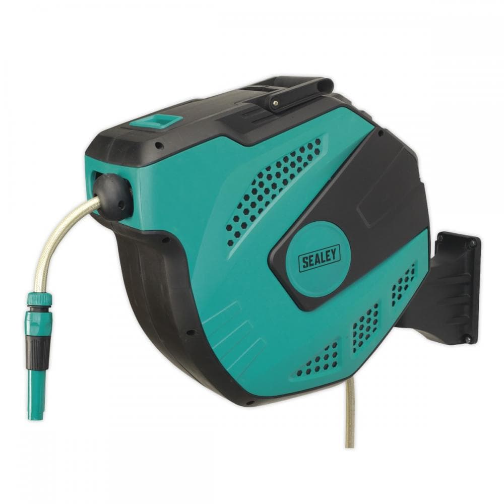 Sealey RWH30 Auto-Rewind Control Garden Hose Reel 30M