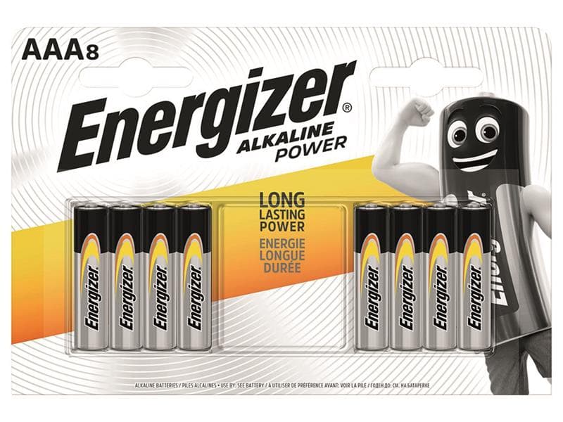 Energizer® S9338 Alkaline Power Batteries Aaa X 8 S9338
