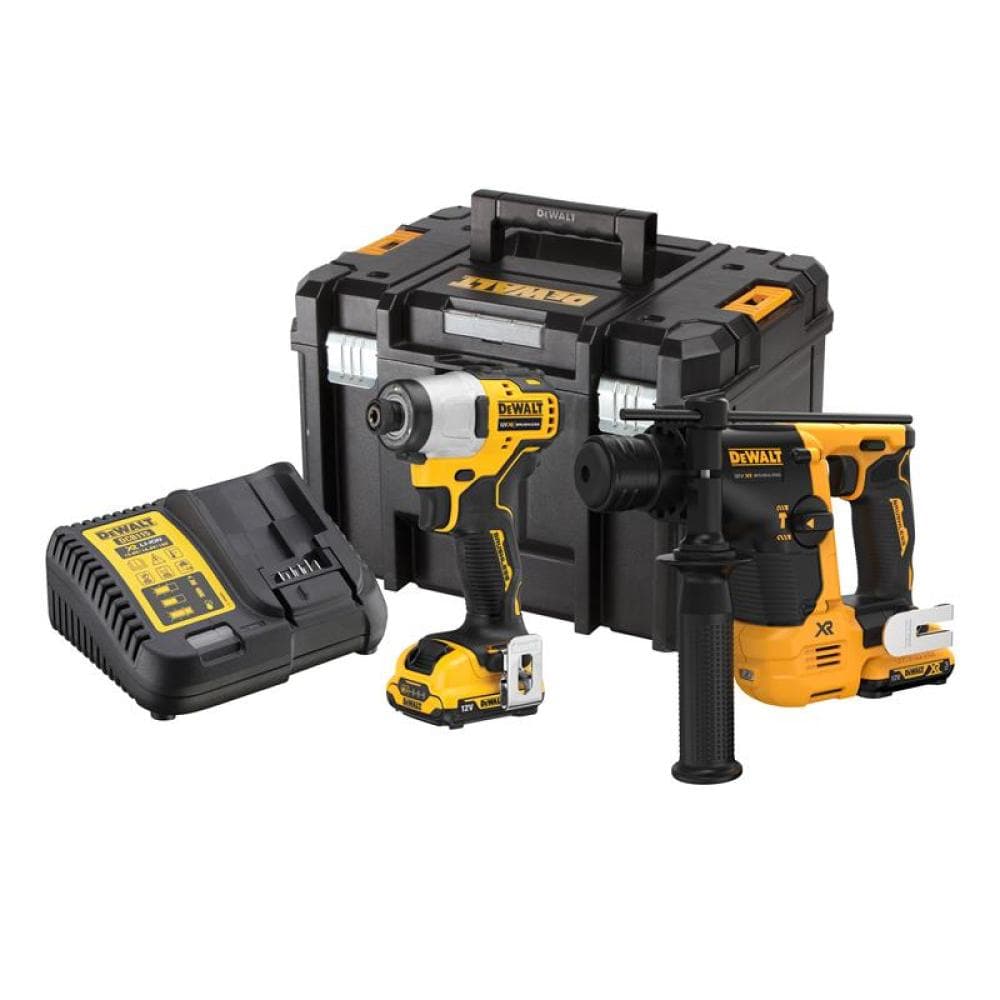 Dewalt DCK2104L2T-GB Dck2104L2T Xr Brushless Twin Pack 12V 2 X 3.0Ah Li-Ion