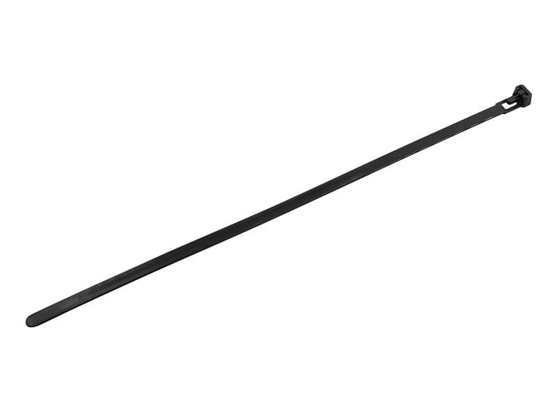 Faithfull FAICT300R Reusable Cable Tie Black 7.6 X 300Mm (Pack 50)