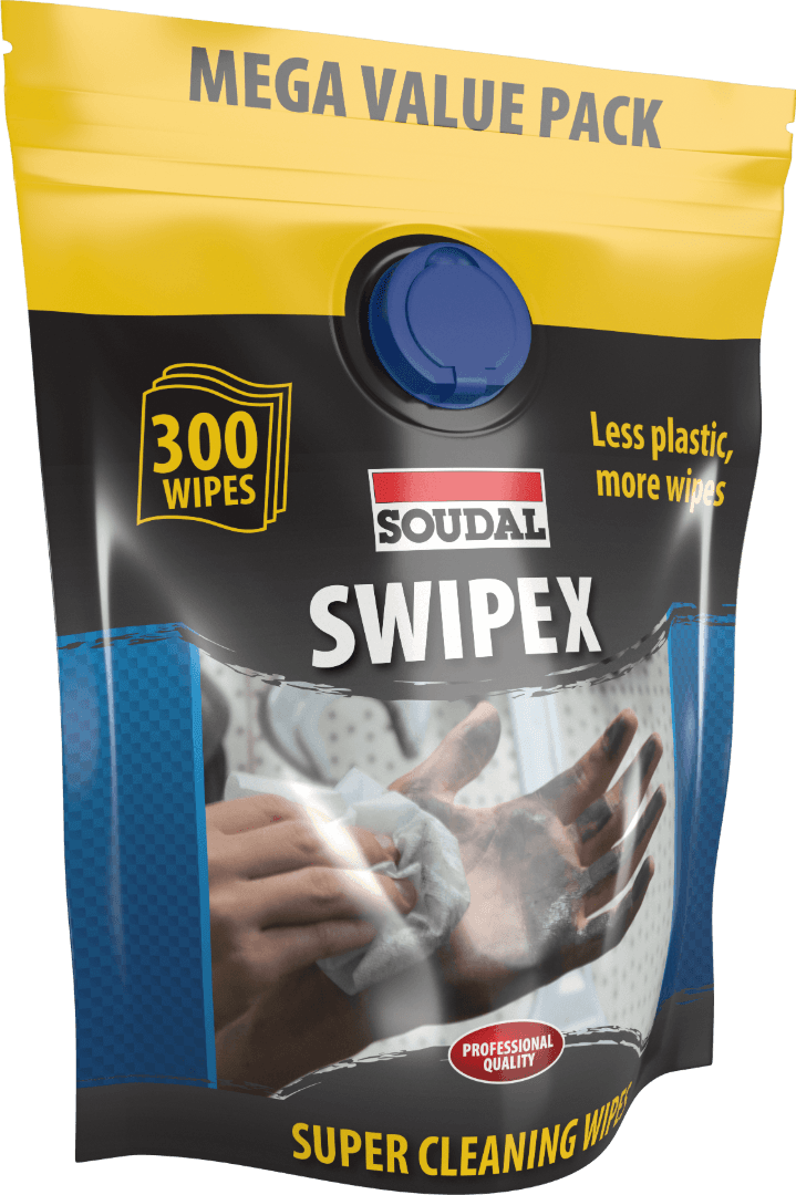 Soudal Swipex Wipes Mega Value 300 Pack 300 158898