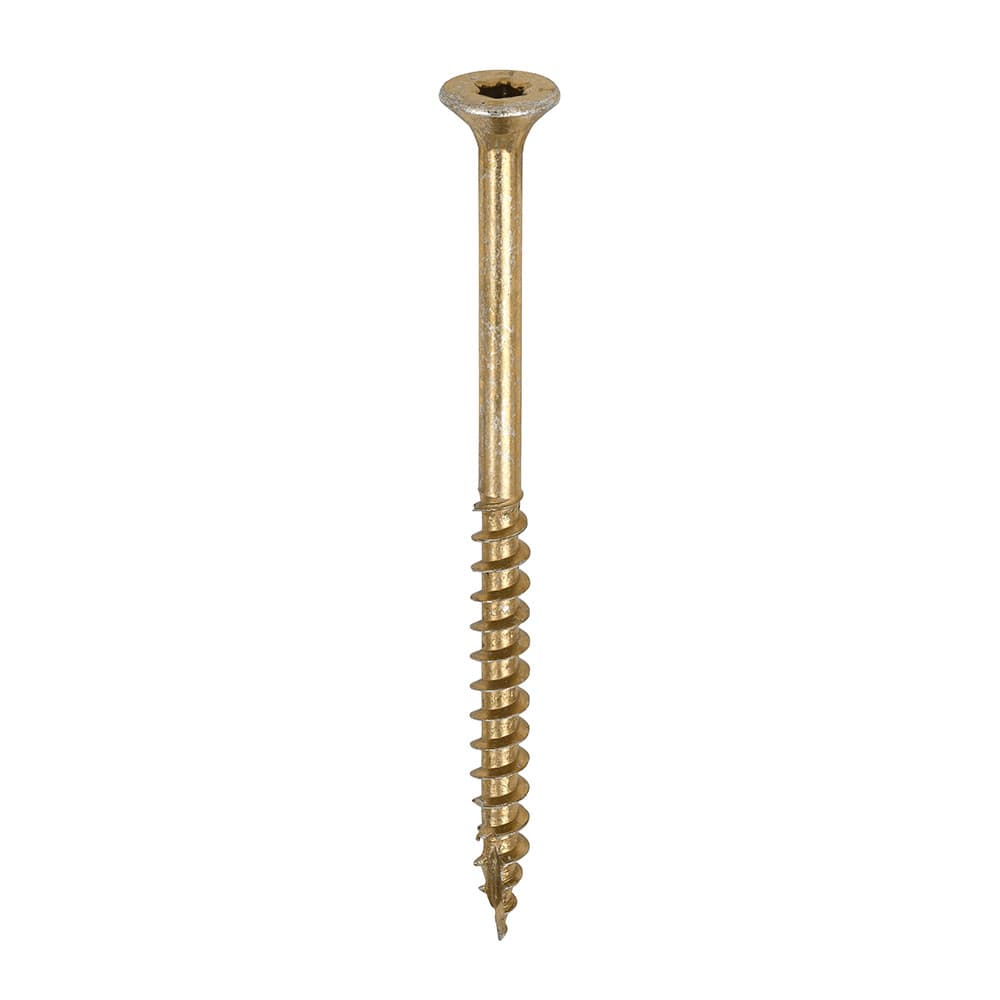 Timco 50075C2C C2 Clamp-Fix Multi-Purpose Premium Screws - Tx - Double Countersunk - Yellow 5.0 X 75 Box 200