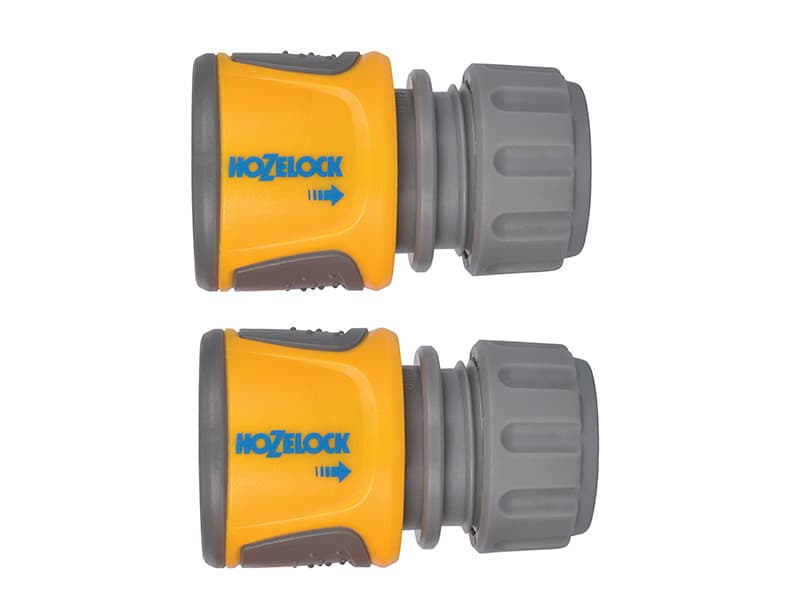 Hozelock 100-000-551 2070 Soft Touch Hose End Connector (Pack 2)