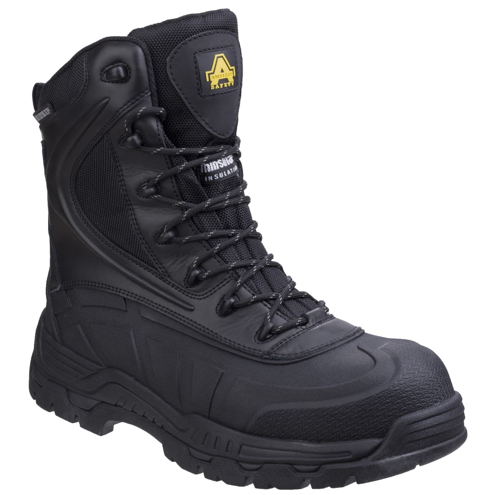 Amblers Safety As440 Hybrid Metal Free Hi-Leg Waterproof Safety Boot Size 13 27954-47035-13