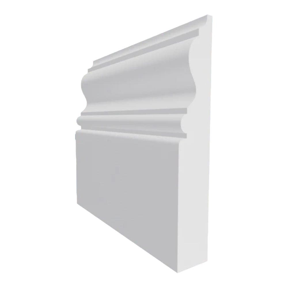 Georgian MDF Skirting Board Unprimed 4200mm x 95mm x 18mm