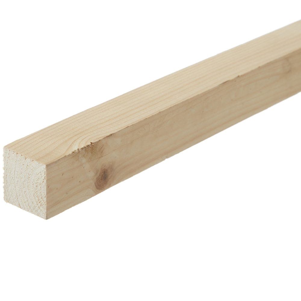 Planed Square Edge Timber 25mm x 25mm (1in x 1in)