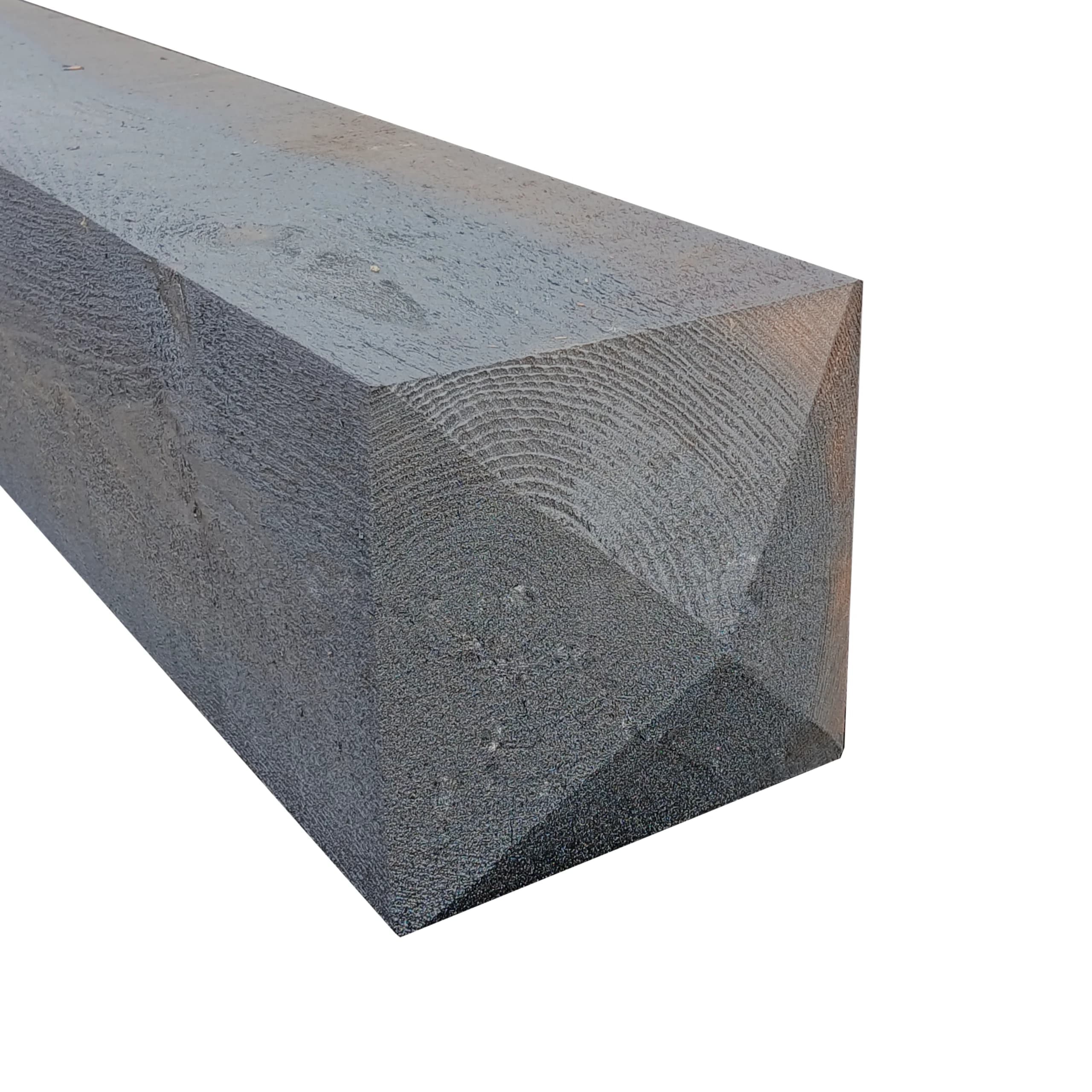 UK 2.4m x 200mm x 200mm Creosoted 4WW Gate Post