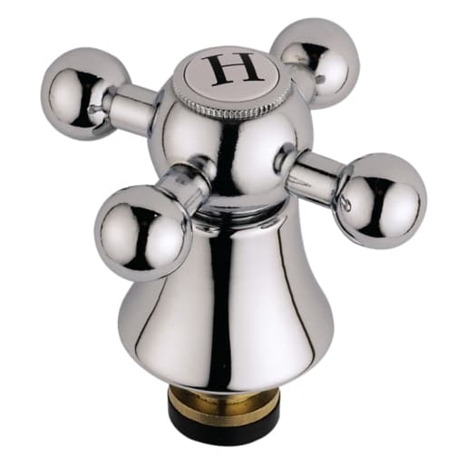 Bristan R 1/2 TC Basin Tap Reviver With Traditional Handles Chrome