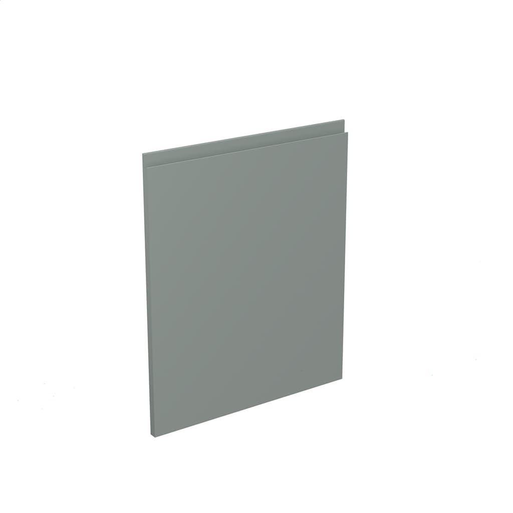 Kitchen Kit Flatpack 596 Appliance Door J-Pull Ultra Matt Sage Green