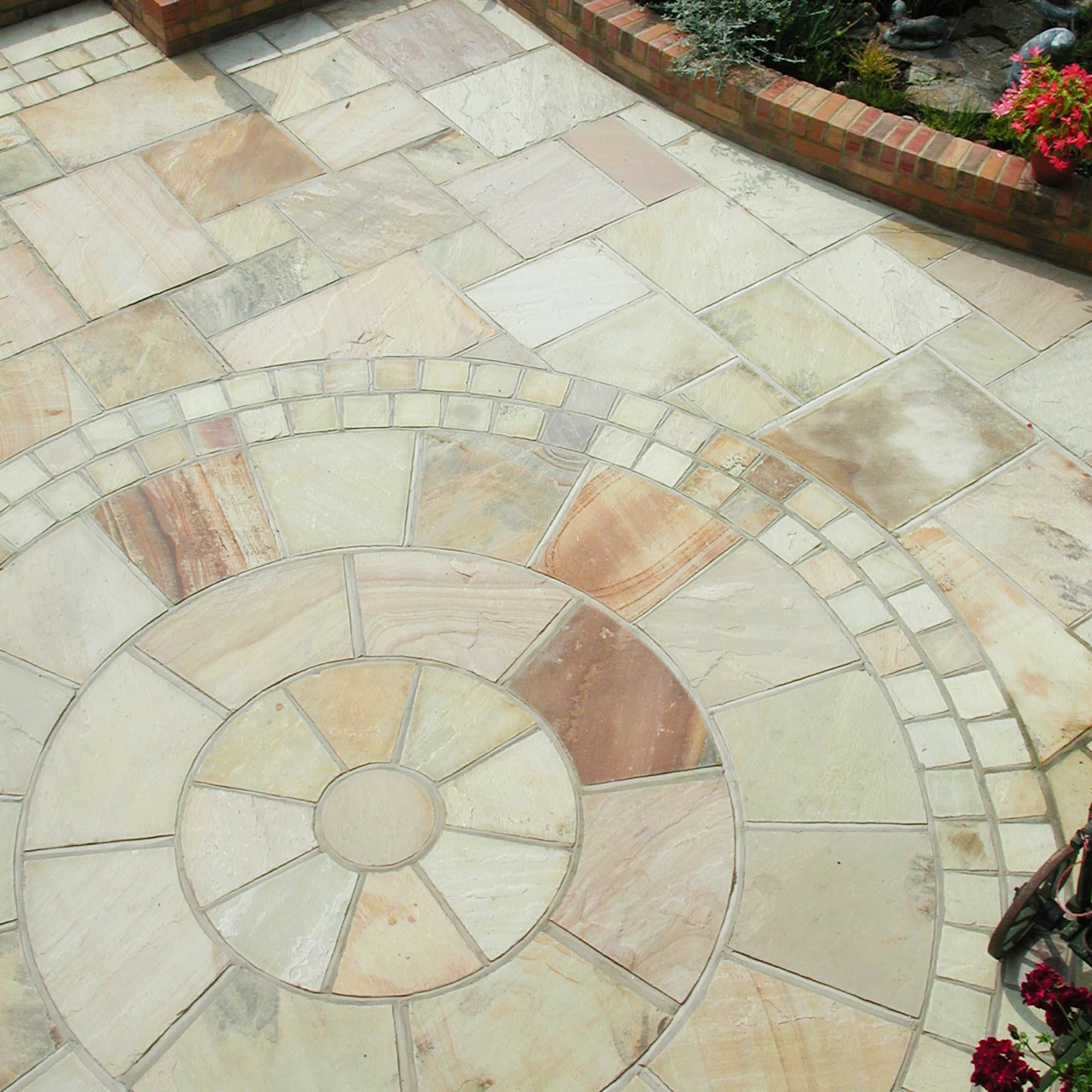 Global Stone Premium Sandstone 1.8m Circles Mint