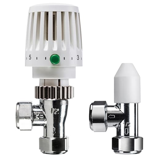 Honeywell Home Valencia Classic TRV + Ls 15mm Angled Body VTL120-15A