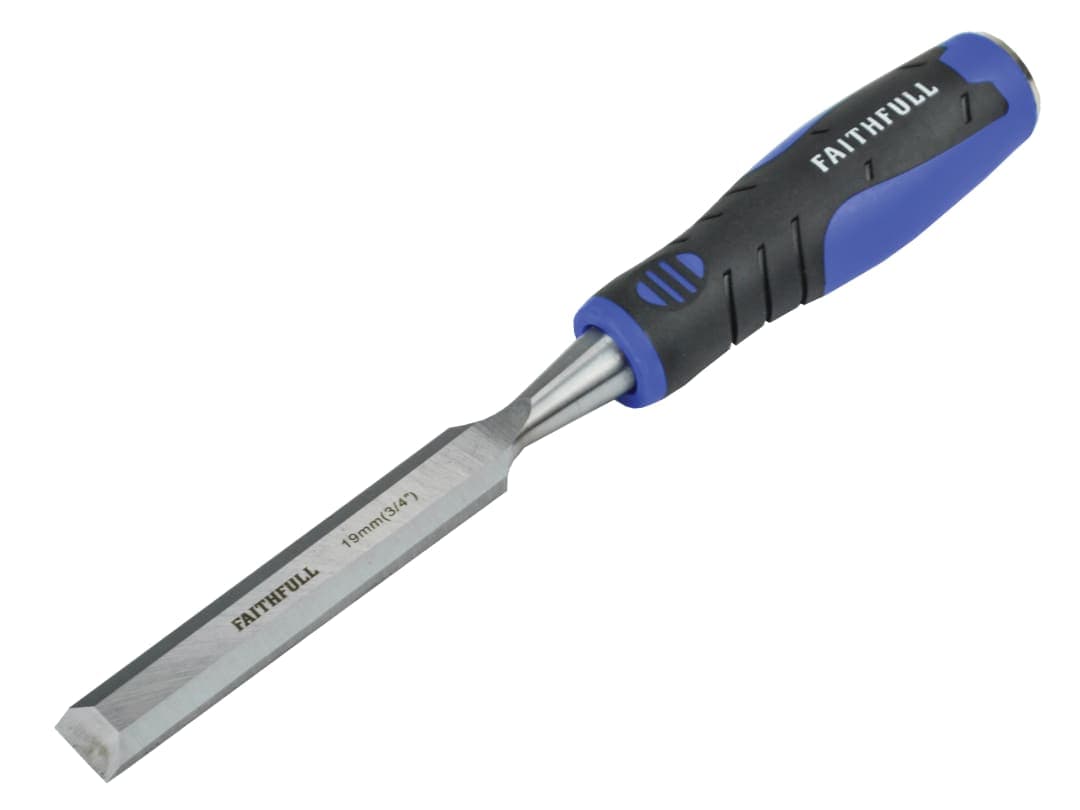 Faithfull Soft Grip Bevel Edge Chisel 19mm (3/4in) FAIWCSG19