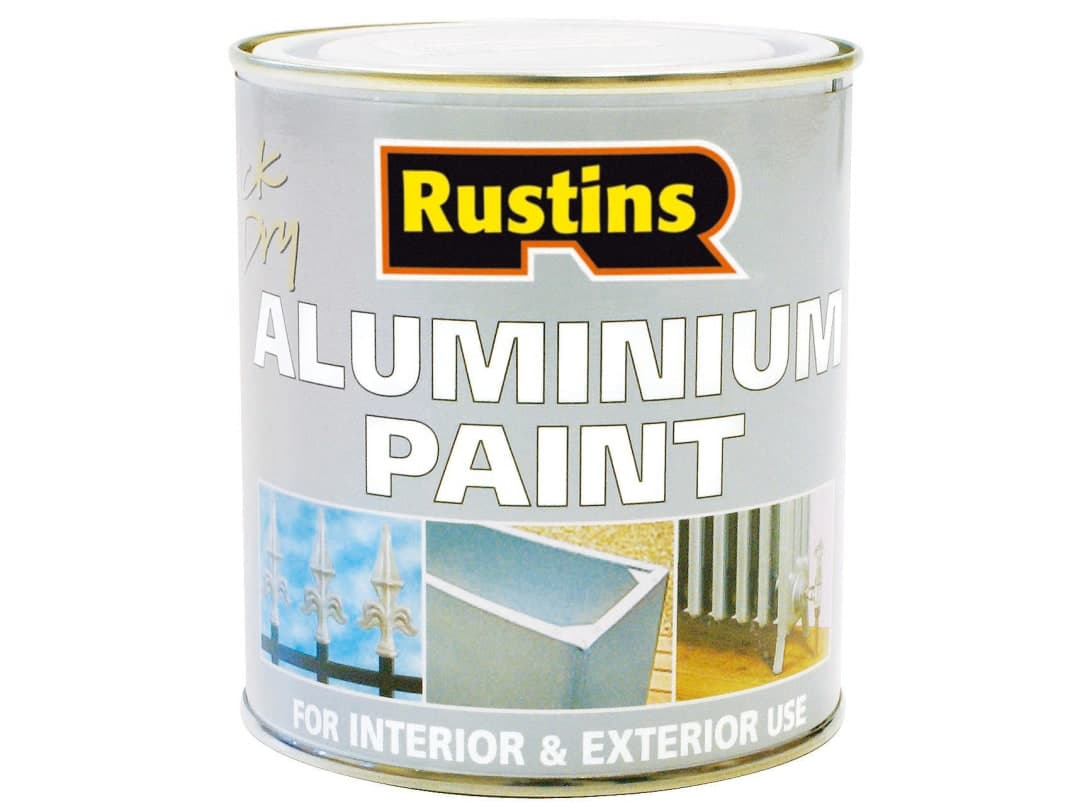 Rustins Quick Dry Aluminium Paint 500ml ALPTW500