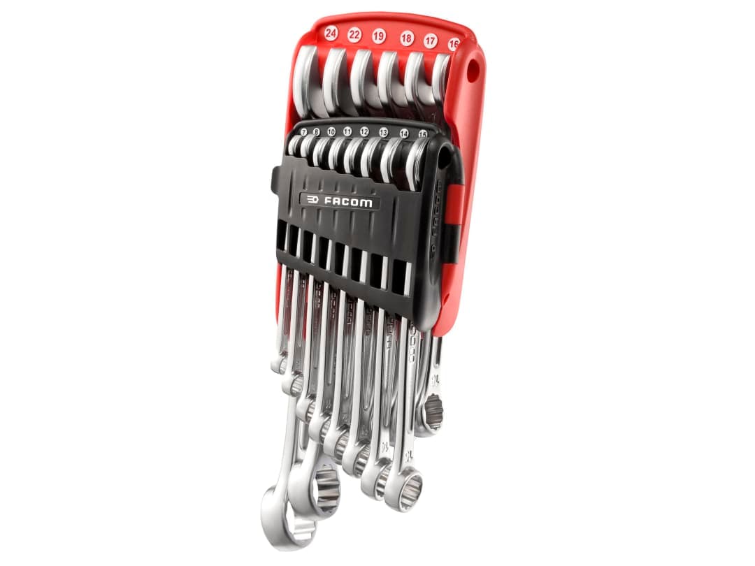 Facom 440.JP14P Combination Spanner Set, 14 Piece 440.JP14PB