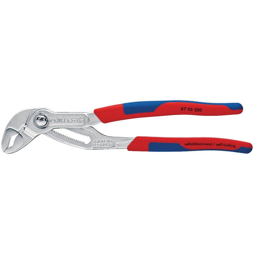 Knipex 18498 Cobra® 87 05 250Sb Chrome Plated Waterpump Pliers 250Mm each