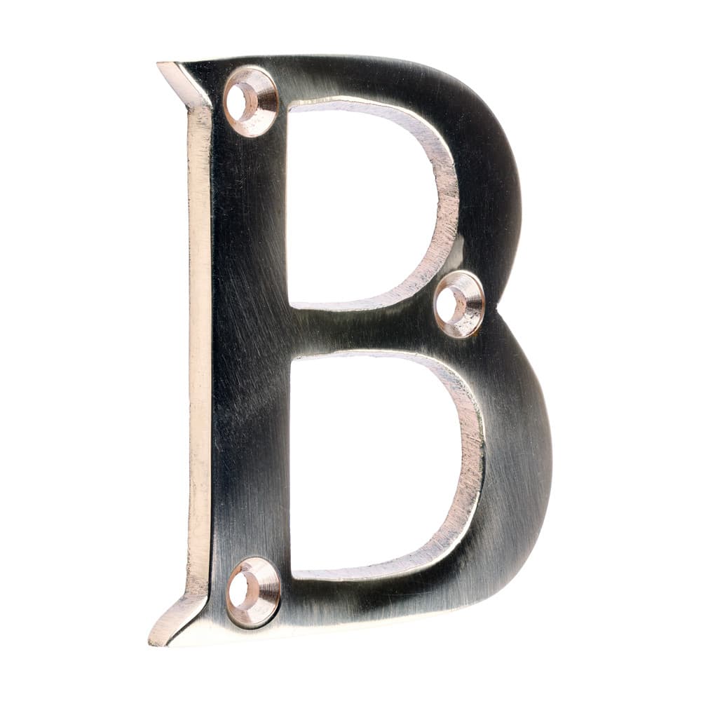Timco Door Letter B - Polished Brass TIMpac 1 200113P