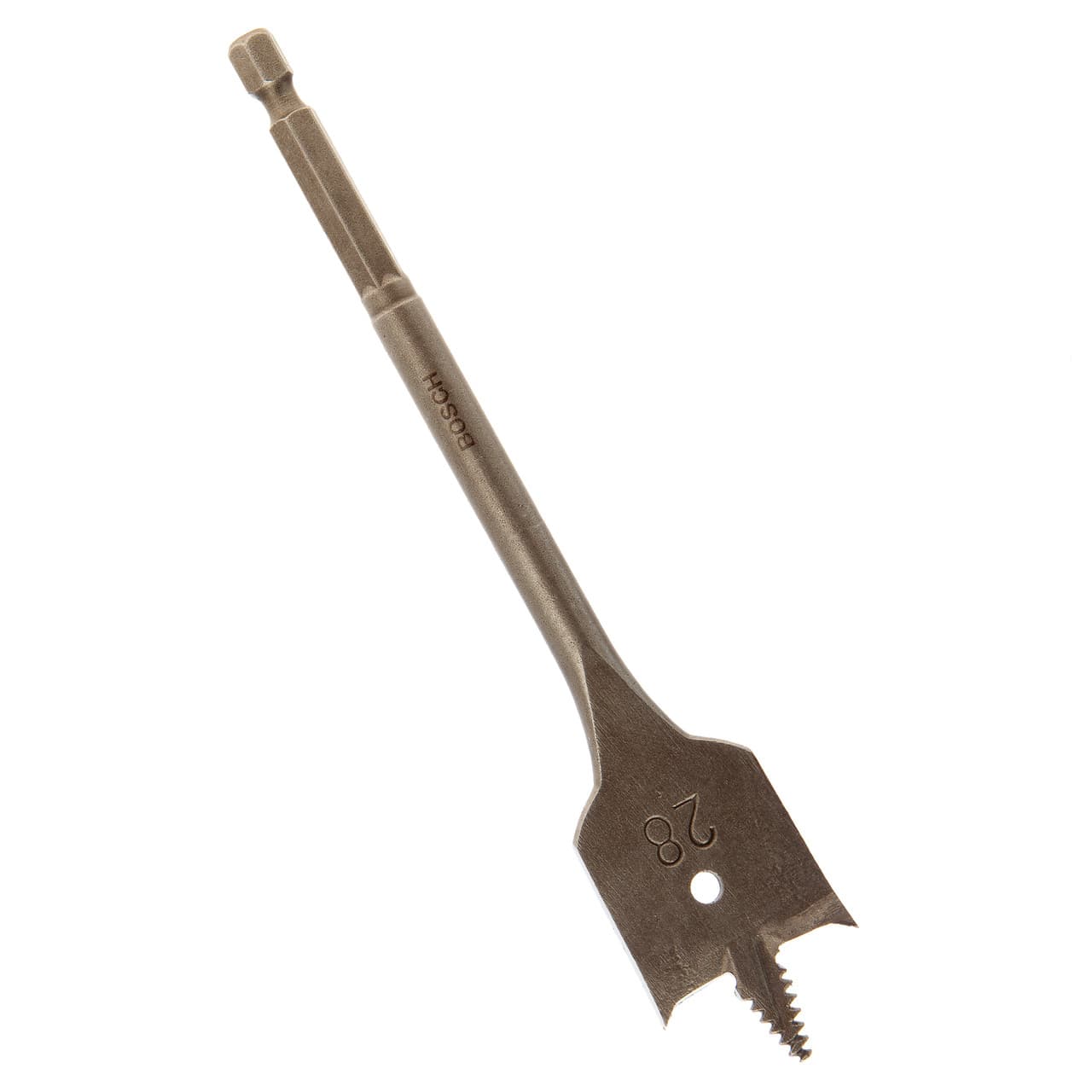 Bosch 2608587582 Selfcut Flat Drill Bit With Hex Shank 28 X 152Mm