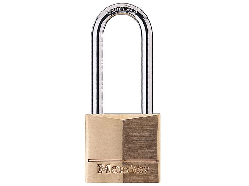 Master Lock 140EURDLH Solid Brass 40Mm Padlock 4-Pin - 51Mm Shackle