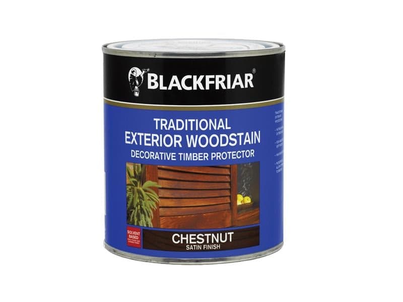 Blackfriar BF0010005F1 Traditional Exterior Woodstain Chestnut 250Ml