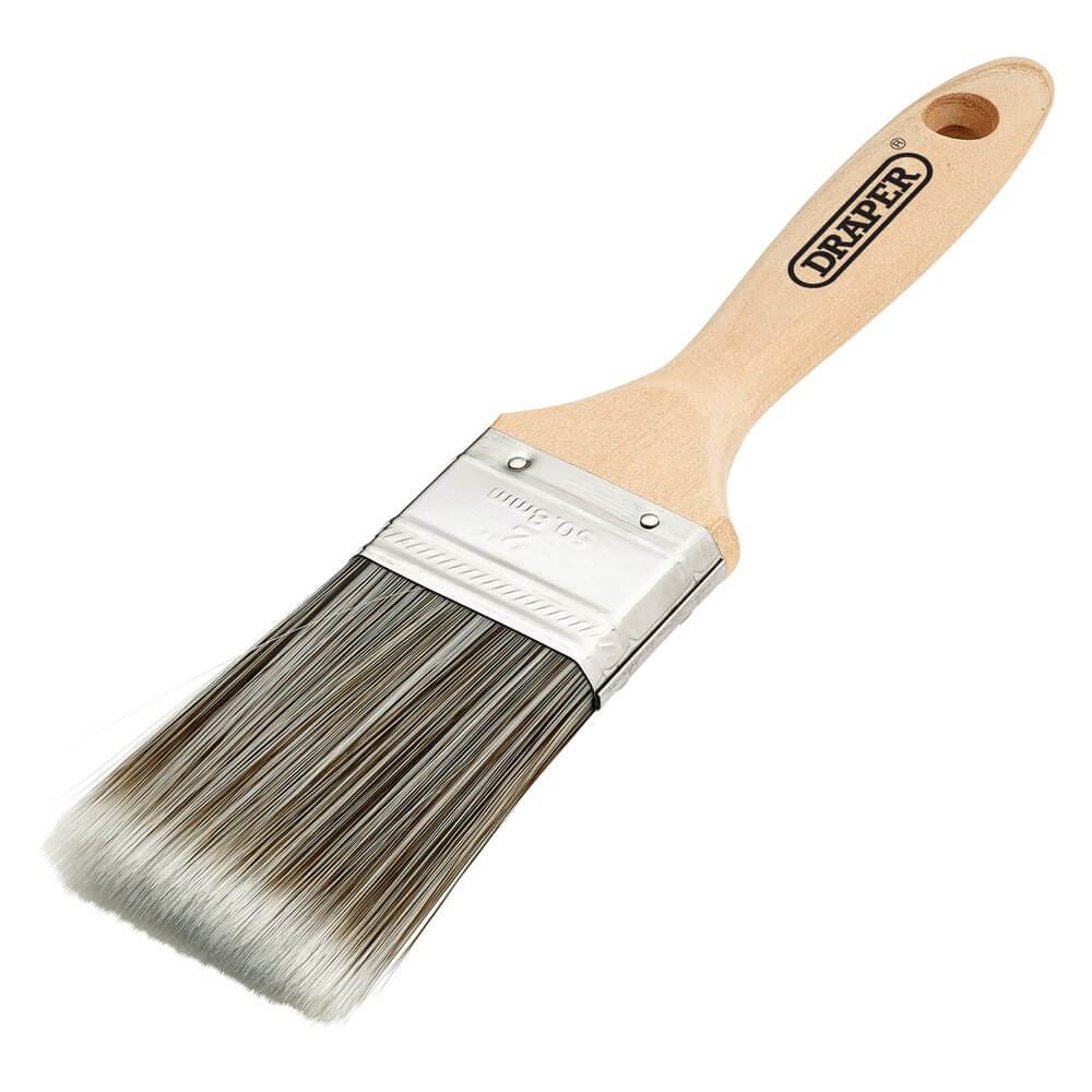 Draper Paint Brush With Wood Handle 2in Pk 1 20437