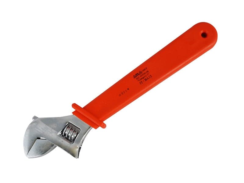 Itl Insulated UKC-03010 Insulated Adjustable Wrench 300Mm (12In)