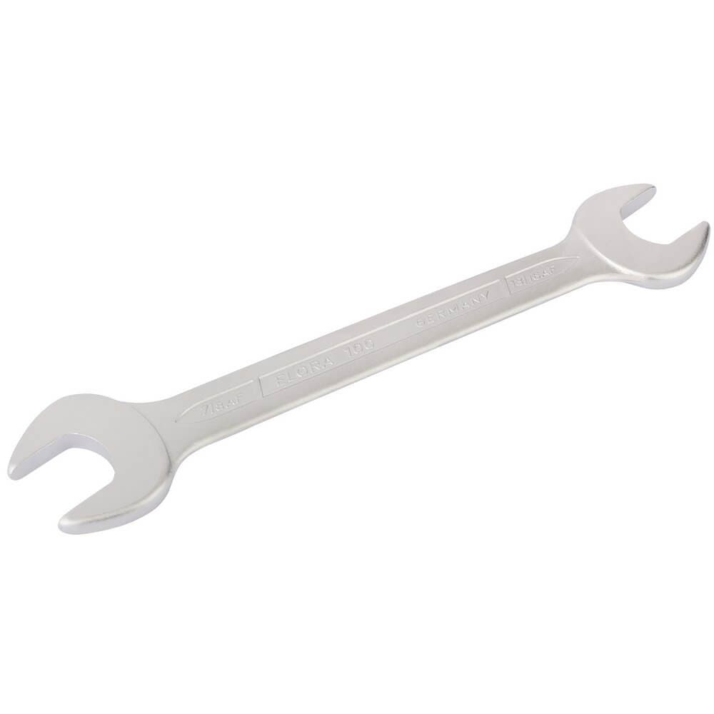 Elora 01557 Long Imperial Double Open End Spanner 13/16 X 7/8in each