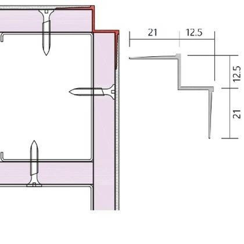 Corner Step Trim 3000mm