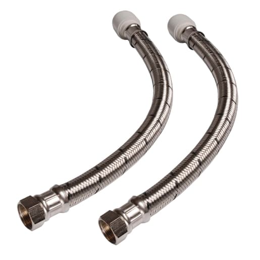 Hep2O Flexible Tap Connector 22mm x 3/4in x 500mm HD225B/22W