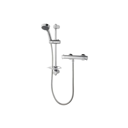 Triton UNDETHBMCT Dene Cool Touch Bar Mixer Shower with Fast-fit Brackets