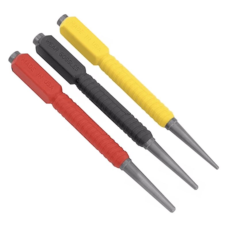 STANLEY DYNAGRIP Nail Punch Set of 3